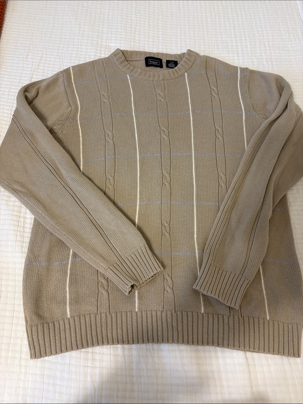 Beige Chunky Sweater